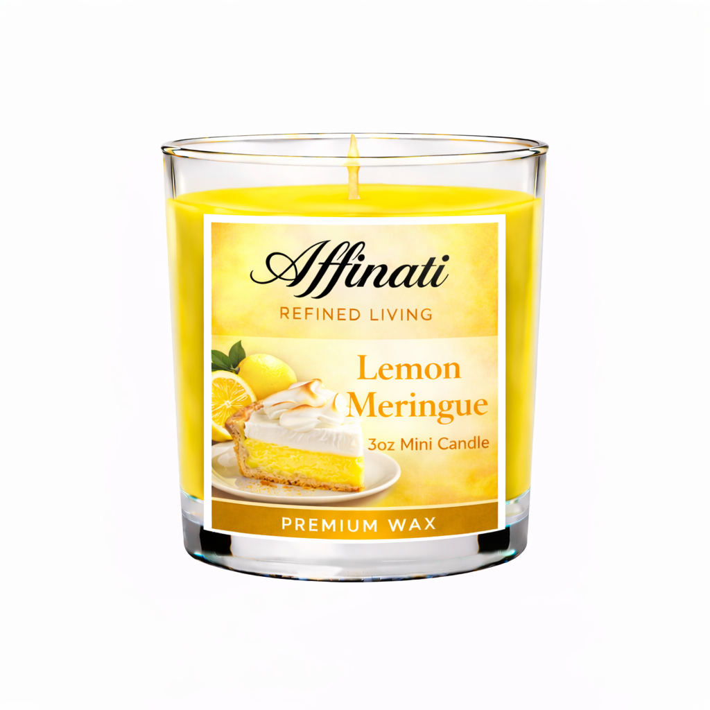 Lemon Meringue Mini Candle - Affinati