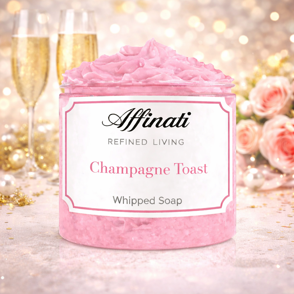Champagne Toast Whipped Soap - 20 oz - Affinati