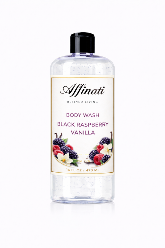Black Raspberry Vanilla Body Wash - Affinati
