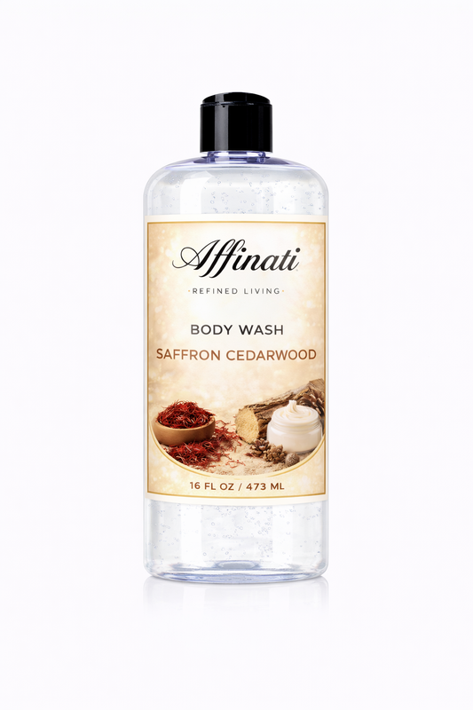 Saffron Cedarwood Body Wash - Affinati