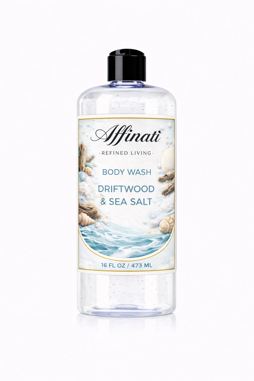 Driftwood & Sea Salt Body Wash - Affinati