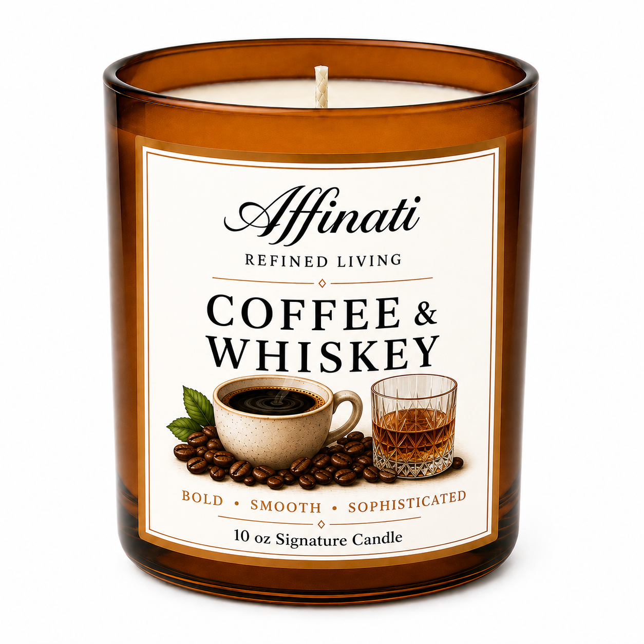 Haselnusskaffee Signature-Kerze