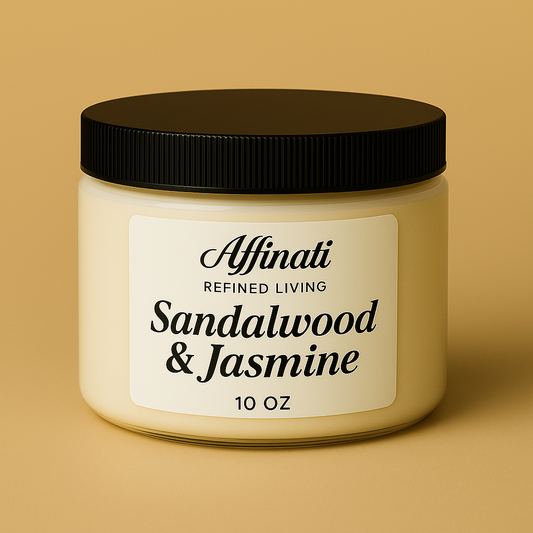 Shea Butter Body Lotion (10 oz) - Sandalwood & Jasmine