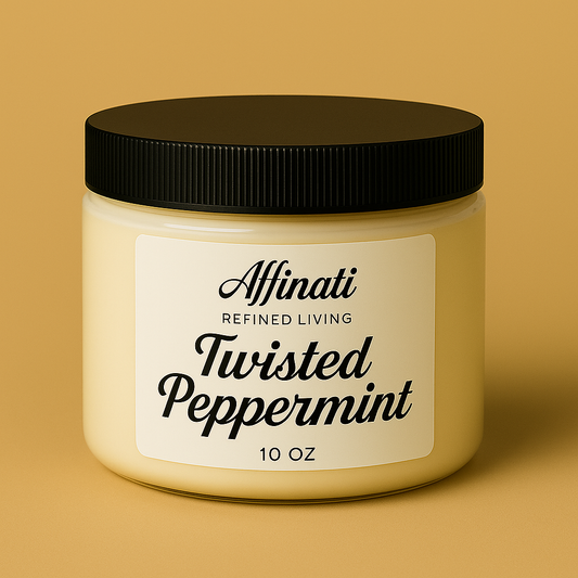Shea Butter Body Lotion (10 oz) - Twisted Peppermint