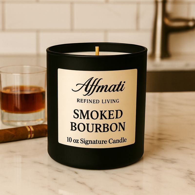 Smoked Bourbon Signature Candle