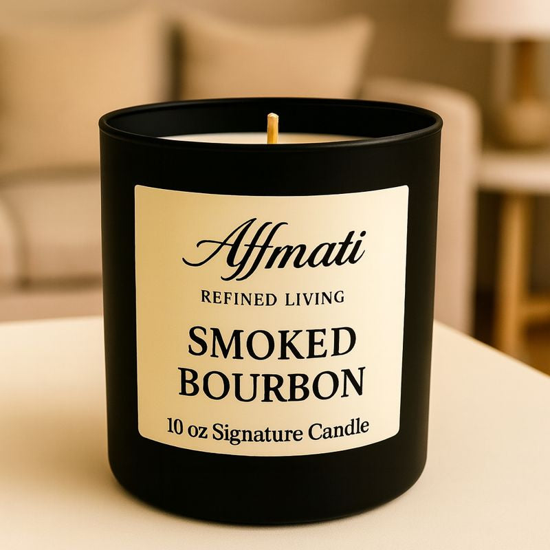 Smoked Bourbon Signature Candle