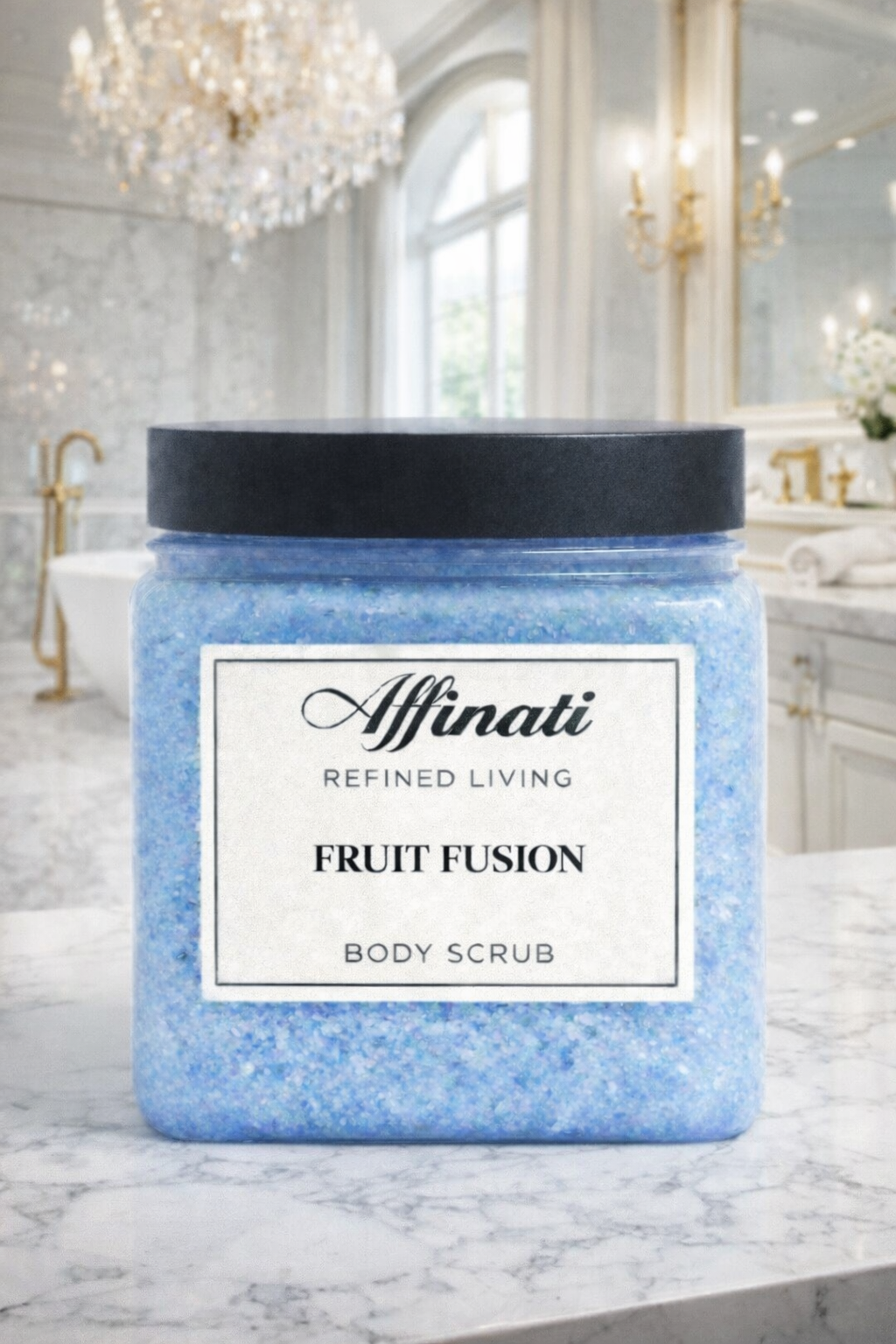 Lavendeltraum Körperpeeling 64 oz | Aufgeschäumtes Salzpeeling