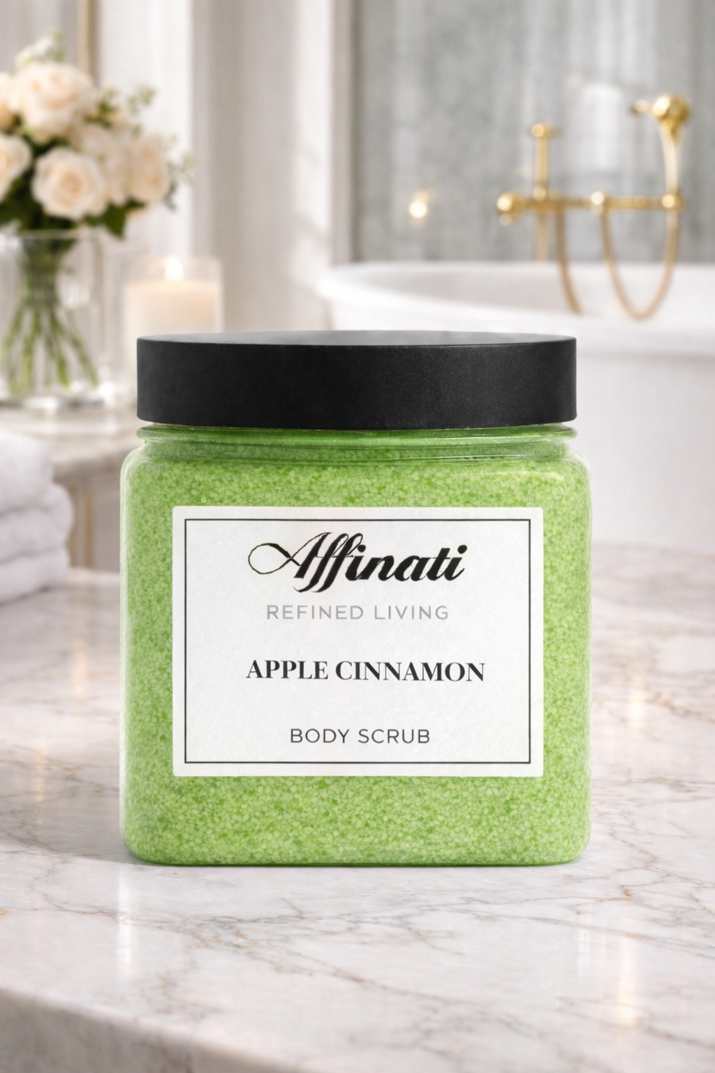 मिंट यूकेलिप्टस बॉडी स्क्रब 64 औंस | व्हिप्ड साल्ट स्क्रब