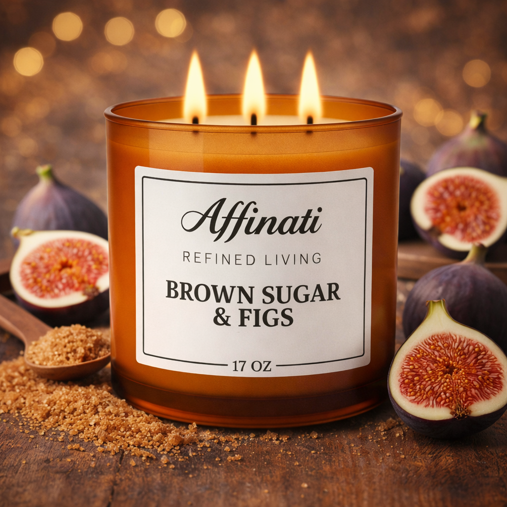 3-Wick Brown Sugar & Figs Candle