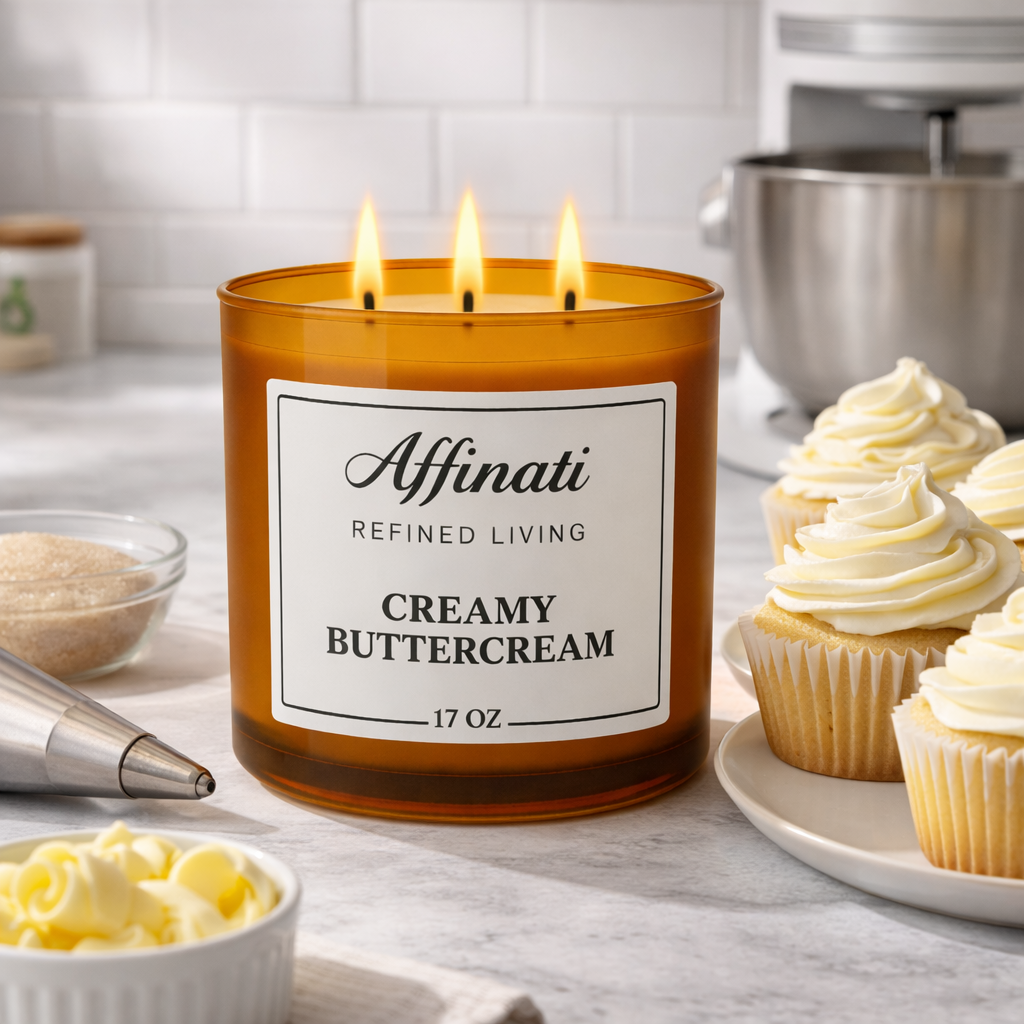 3-Wick Creamy Buttercream Candle