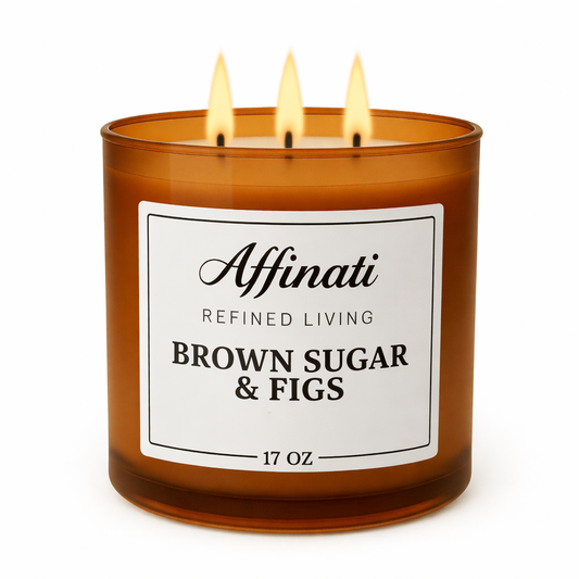 3-Wick Brown Sugar & Figs Candle