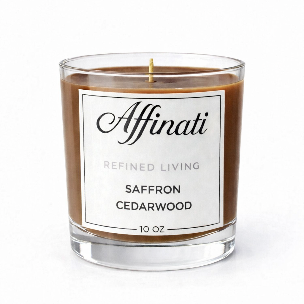 Saffran Cederträ Original Doftljus