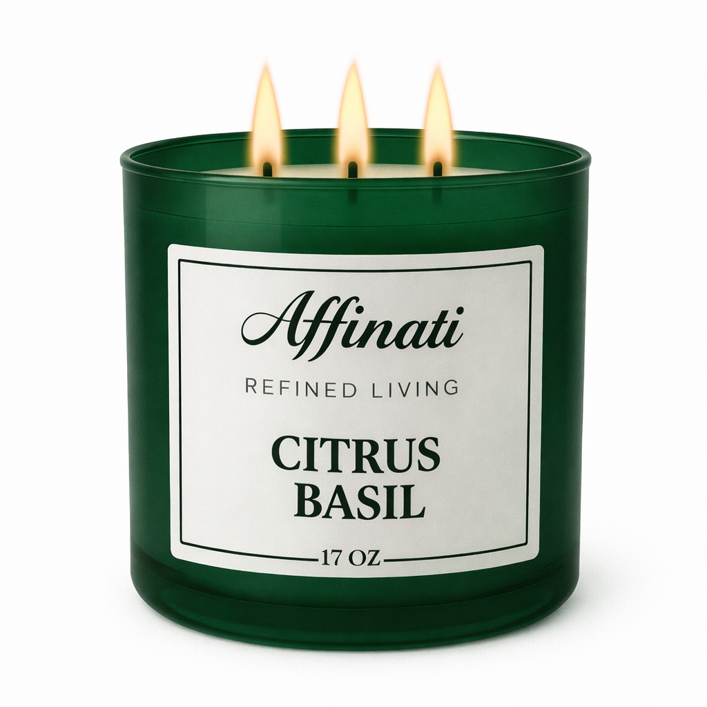 3-vägs vispad pistage doftljus