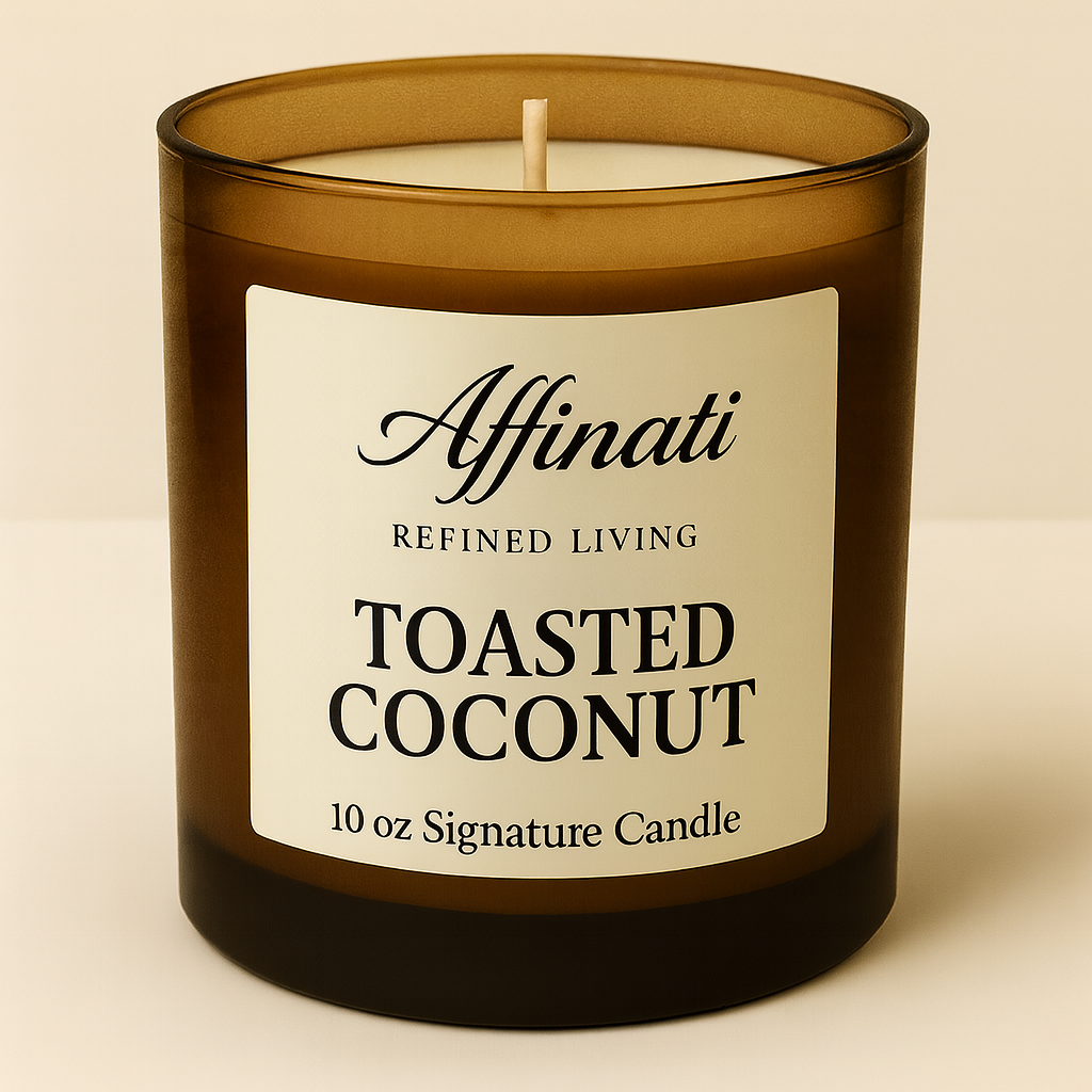 Toasted Coconut Signature Candle - Affinati