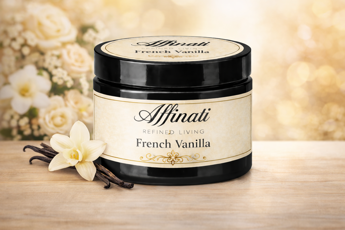 Crema facial de vainilla francesa de lujo – Hidratación profunda