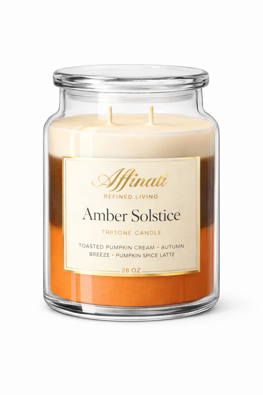 Amber Solstice TriTone Candle