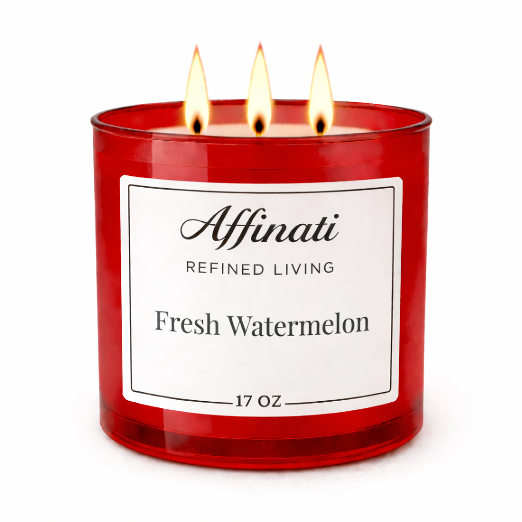 3ウィック フレッシュ ウォーターメロン キャンドル – Affinati
