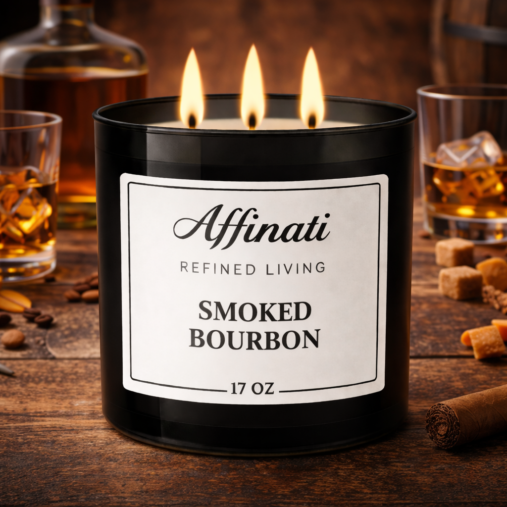 3-Wick Smoked Bourbon Candle