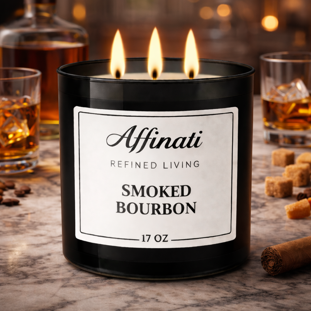 3-Wick Smoked Bourbon Candle