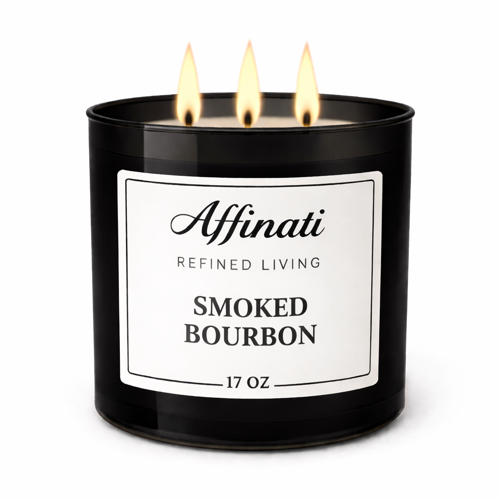 3-Wick Smoked Bourbon Candle
