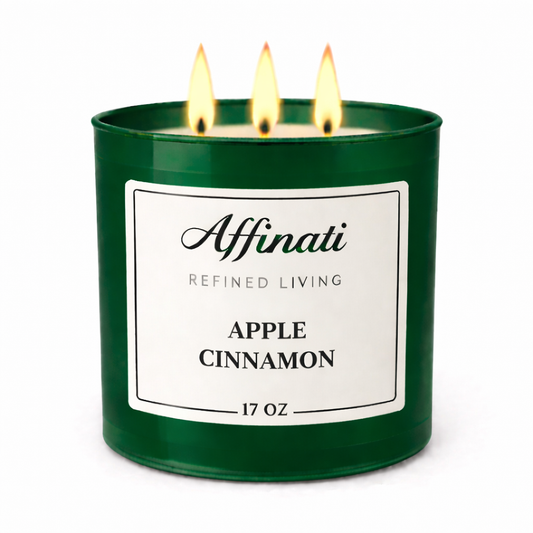 3-वीक सेब दालचीनी मोमबत्ती