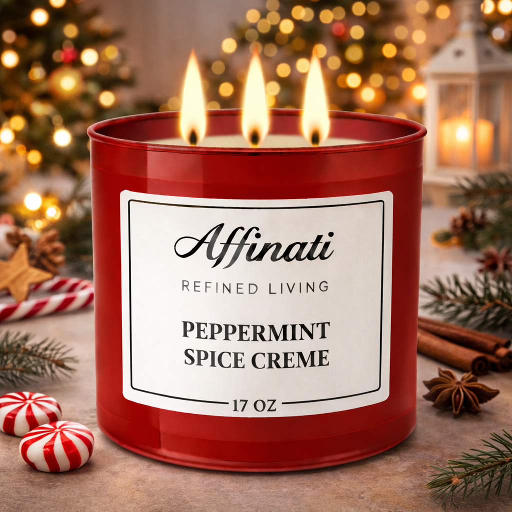3ウィック ラベンダー バニラ キャンドル – Affinati