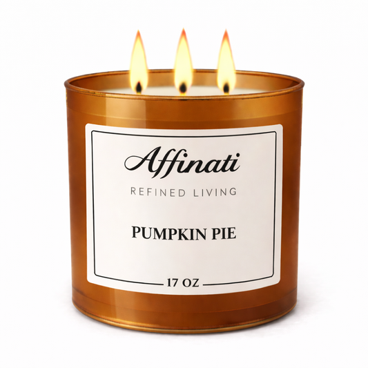 3-Wick Pumpkin Pie Candle - Affinati