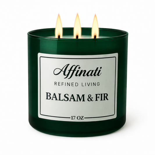 3-Wick Balsam & Fir Candle