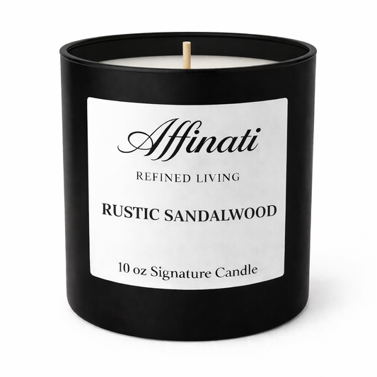 Rustic Sandalwood Signature Candle
