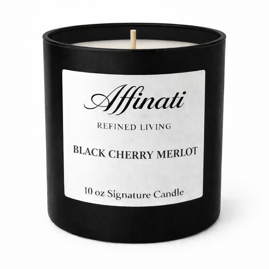 Black Cherry Merlot Signature Candle