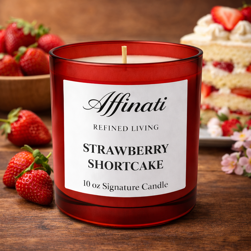 Strawberry Shortcake Signature Candle