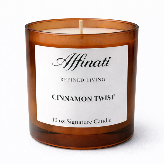 महोगनी टीकवुड सिग्नेचर कैंडल