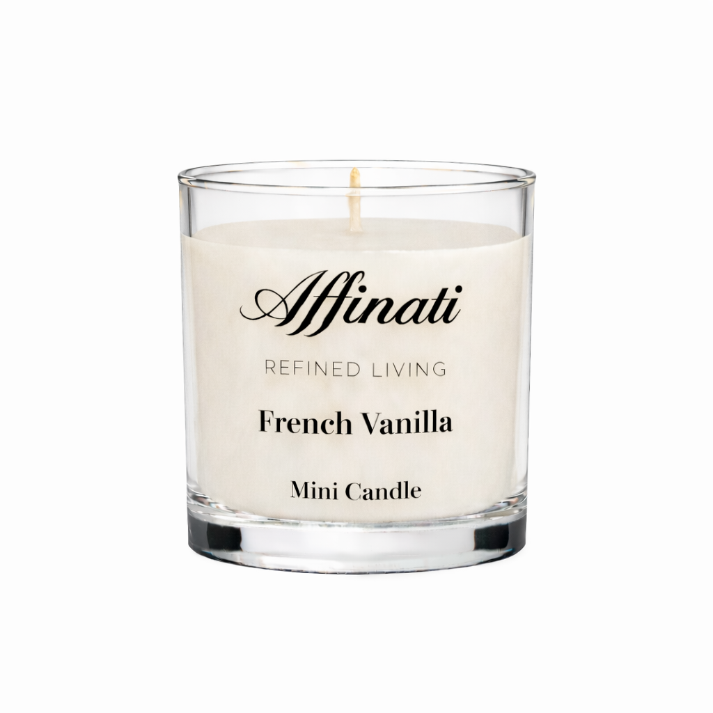 شمعة صغيرة بنكهة الفانيليا الفرنسية