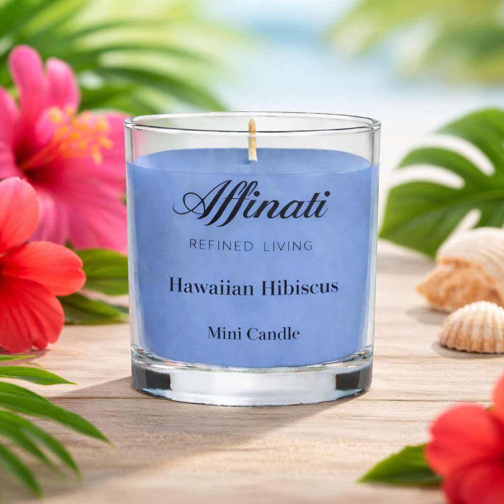 하와이안 히비스커스 미니 캔들