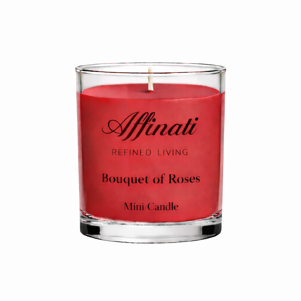 장미 꽃다발 미니 캔들