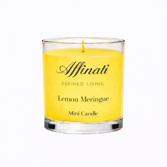 Mini świeca o smaku cytrynowej bezy