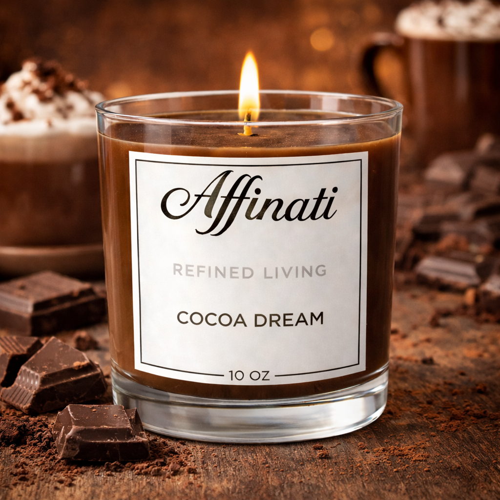 Orijinal Çivili Eggnog Mum