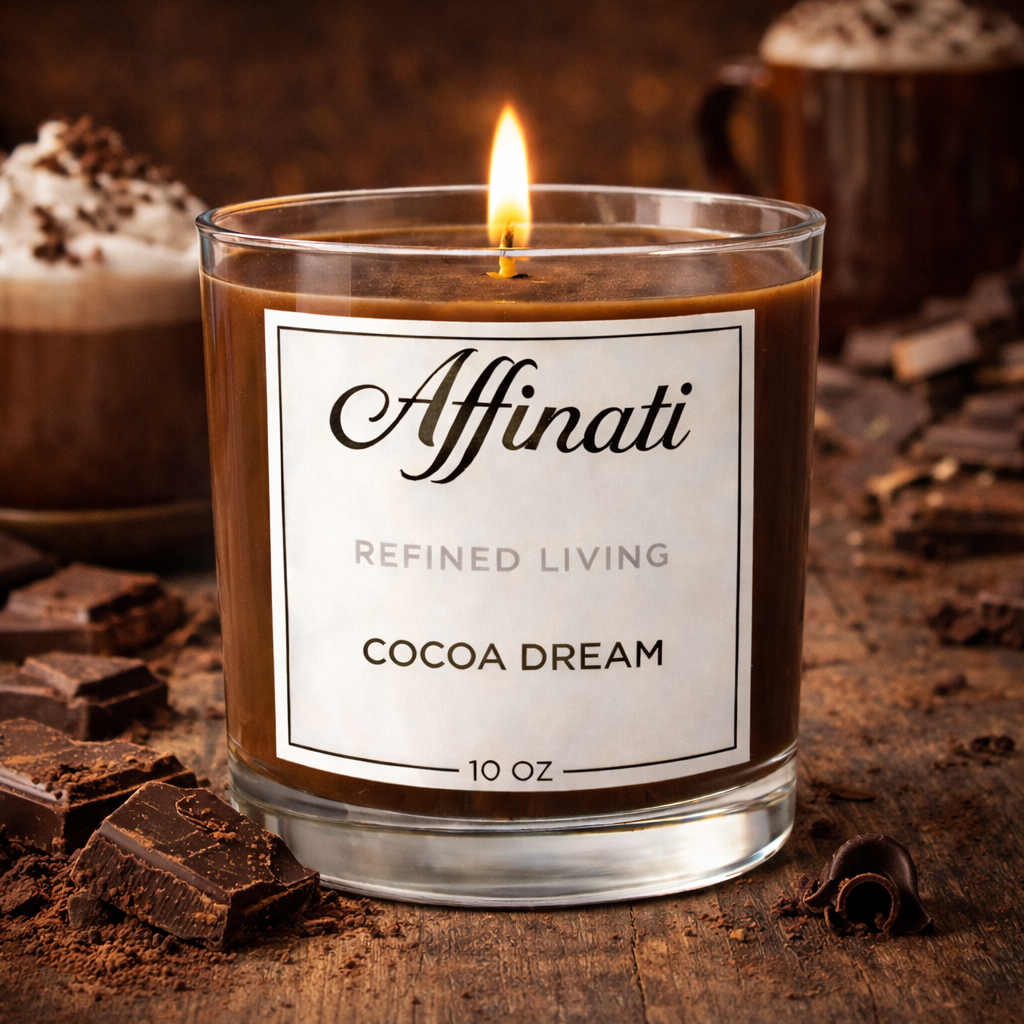 Orijinal Çivili Eggnog Mum