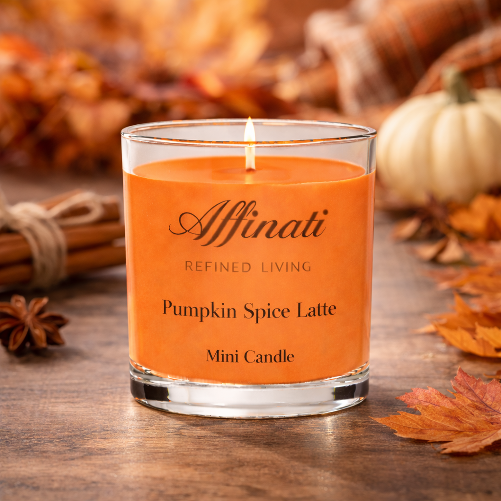 호박 스파이스 라떼 미니 캔들