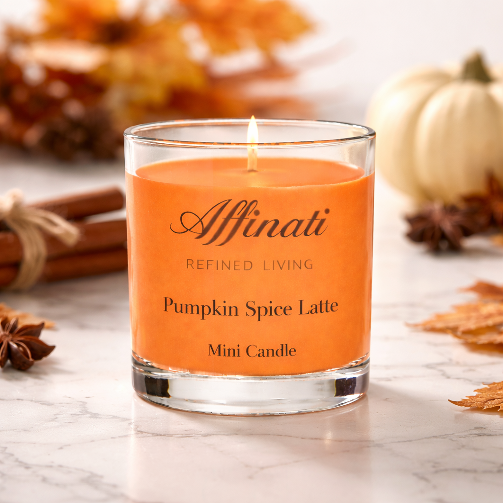 호박 스파이스 라떼 미니 캔들