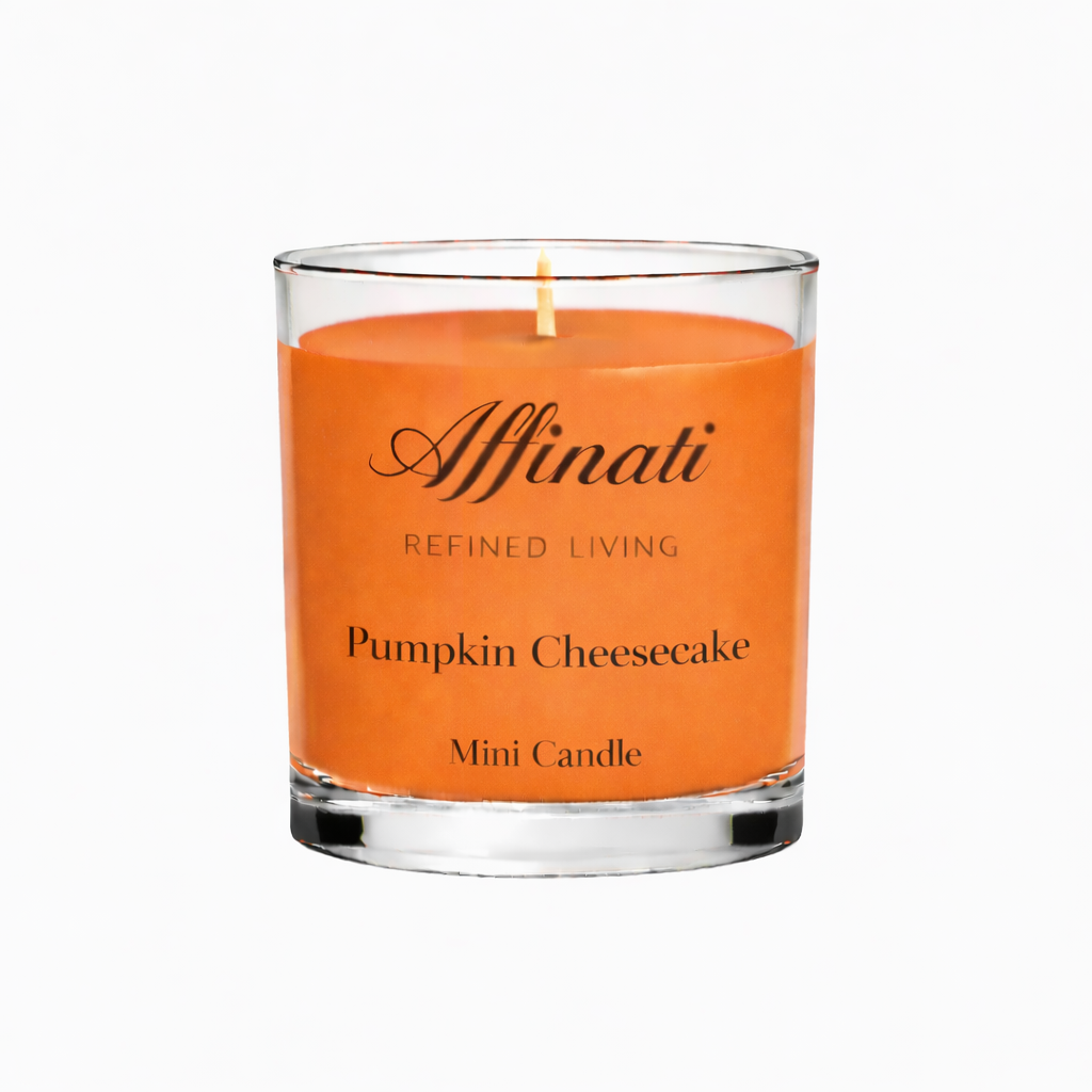 Mini świeca sernikowa o smaku dyni