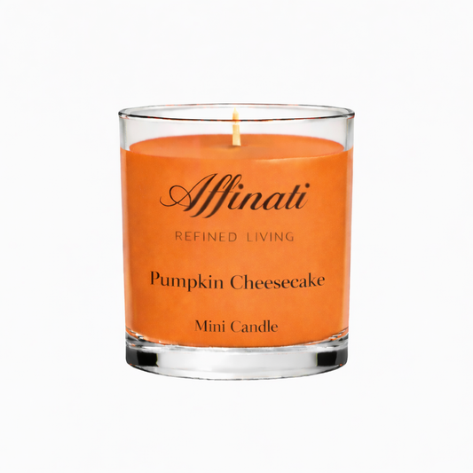 Mini świeca sernikowa o smaku dyni