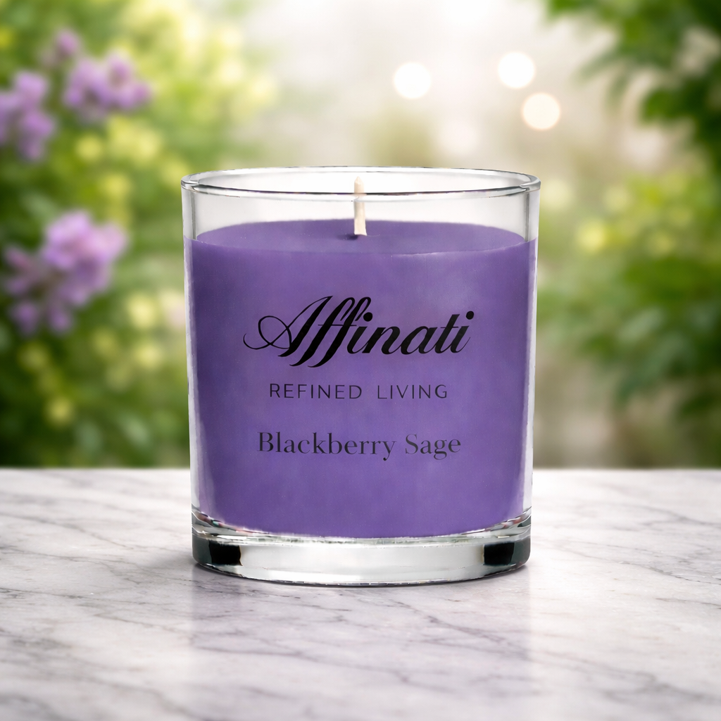 黑莓鼠尾草迷你蜡烛