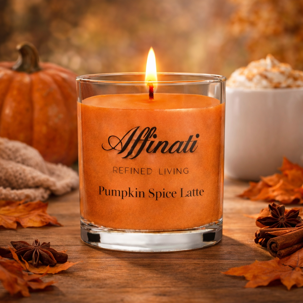 南瓜香料拿铁迷你蜡烛