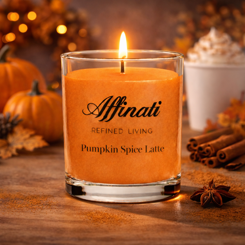 南瓜香料拿铁迷你蜡烛
