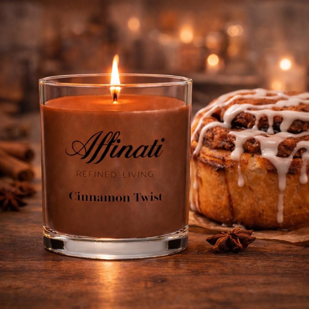 肉桂扭结迷你蜡烛