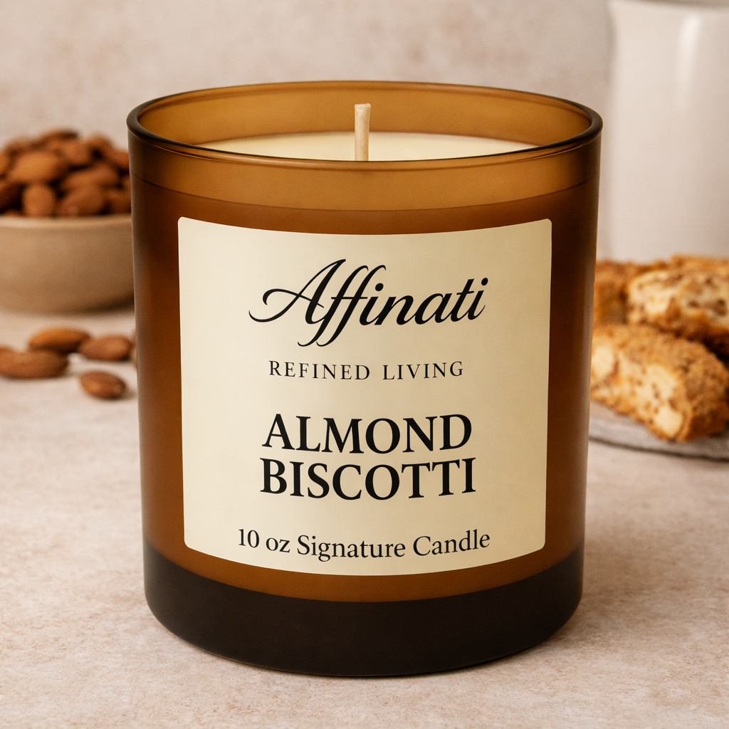 Lumânare Semnătură Lemn de Mahon și Teak