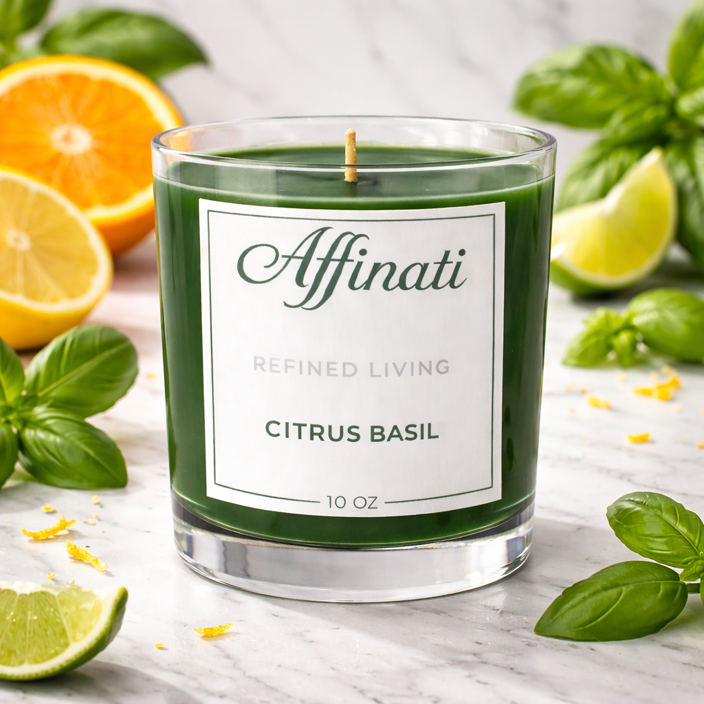 Svíčka s příchutí originálního kořeněného vaječného likéru