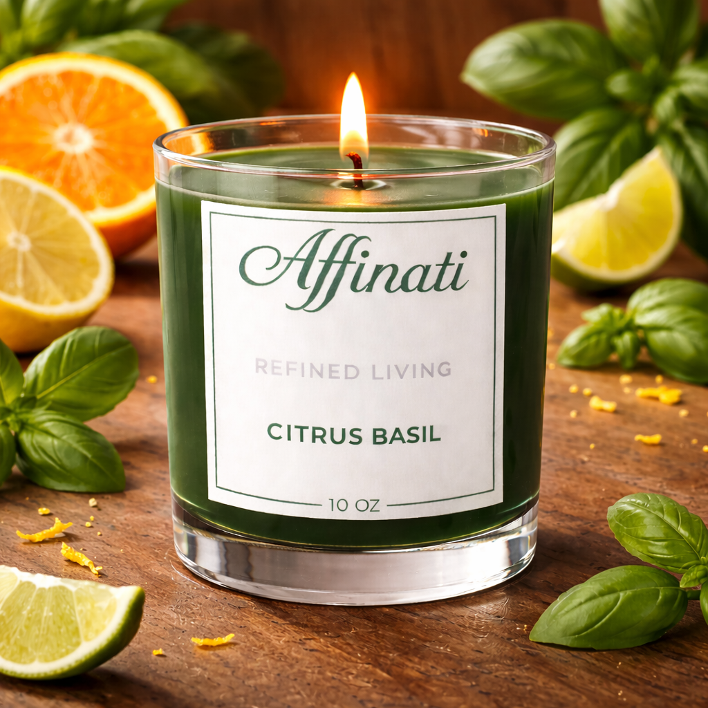 Svíčka s příchutí originálního kořeněného vaječného likéru