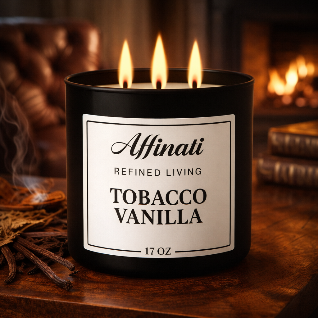 3-Wick Tobacco Vanilla Candle